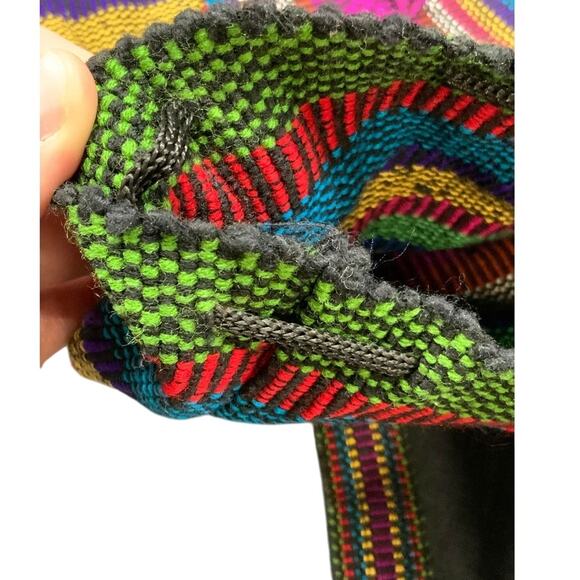 Vintage Y2K Baja Sweatshirt Woven  Drawstring Backpack - Picture 8 of 9